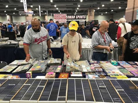 Card show and collecting community