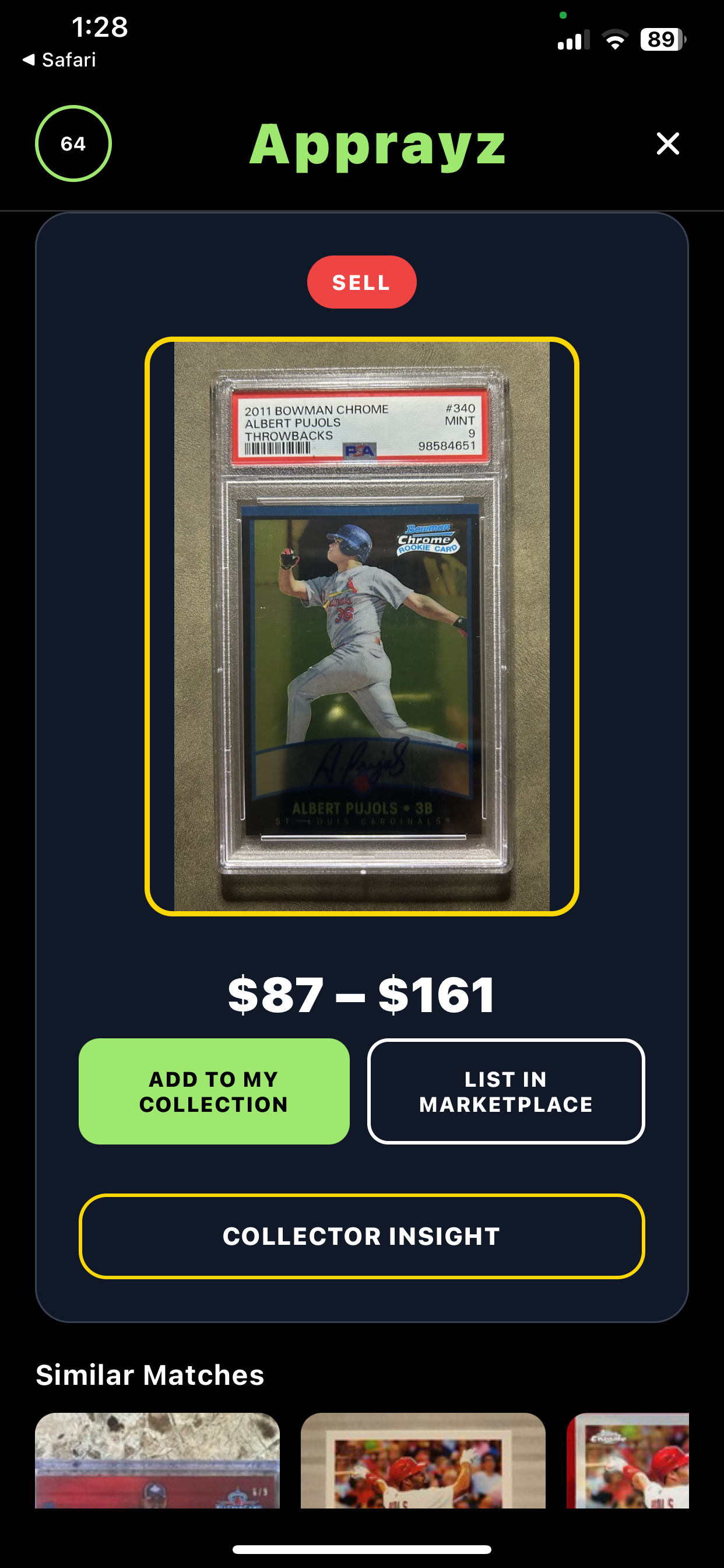 Featured Pokemon Card